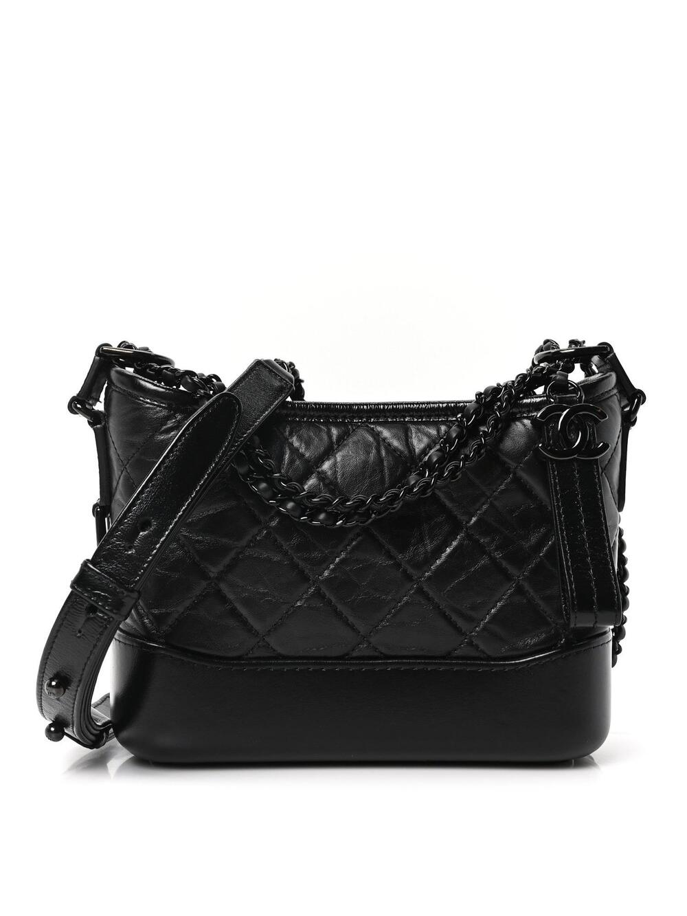 Chanel Aged Calfskin Quilted Small #268464C43B